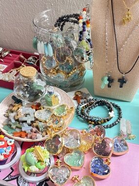 Handmade natural stone jewelry